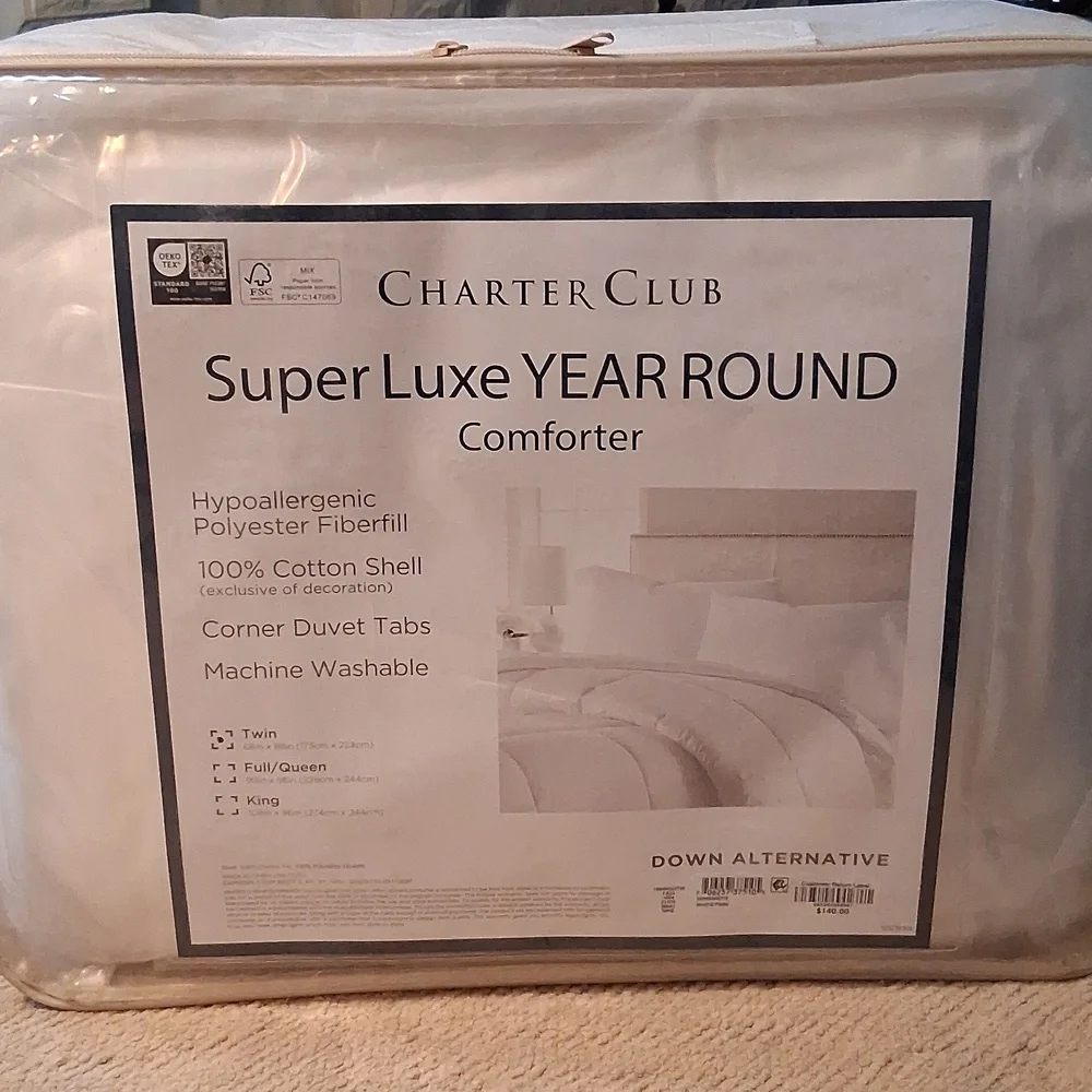 CHARTER CLUB Super Luxe YEAR ROUND Comforter